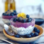 BLUEBERRY CHIA SEED PUDDING