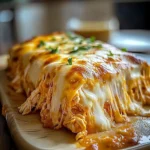 Buffalo Chicken Cheese Bake