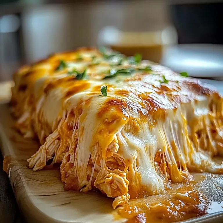 Buffalo Chicken Cheese Bake