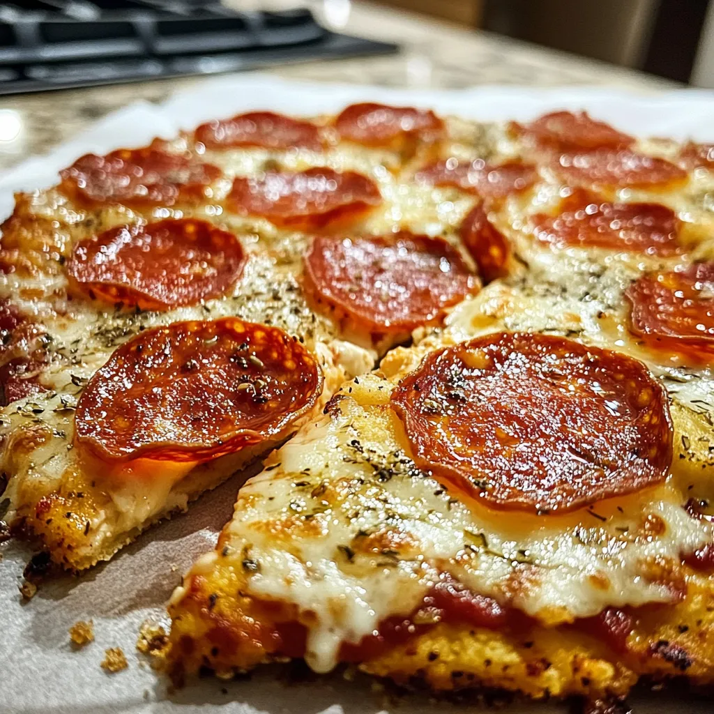 Chicken Crust Pizza Pepperoni