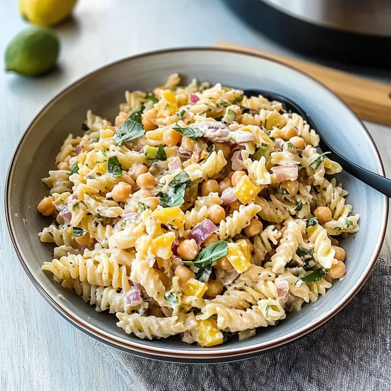 Chickpea Pasta Salad