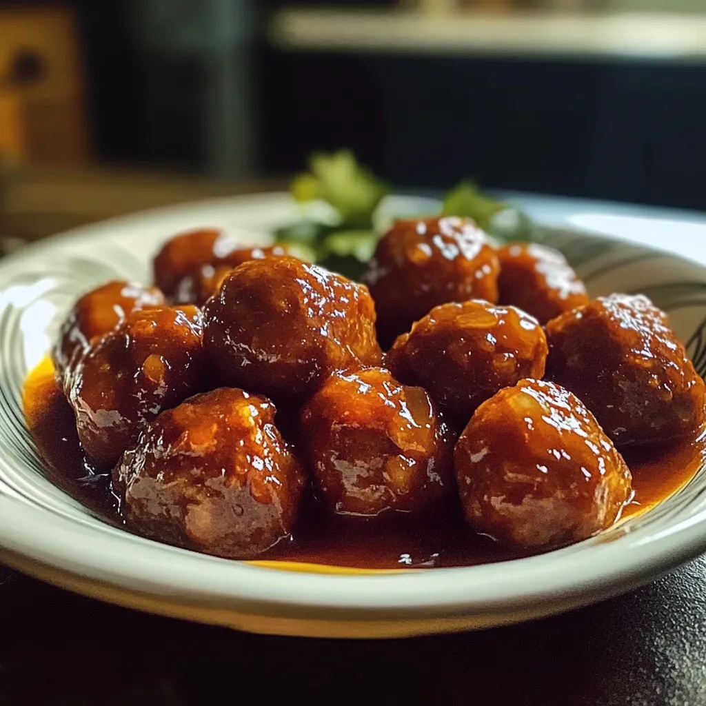 CROCK POT SWEET AND SOUR MEATBALLS