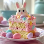 Easter Bunny Poke Cake
