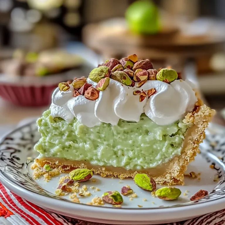 Easy Pistachio Pie