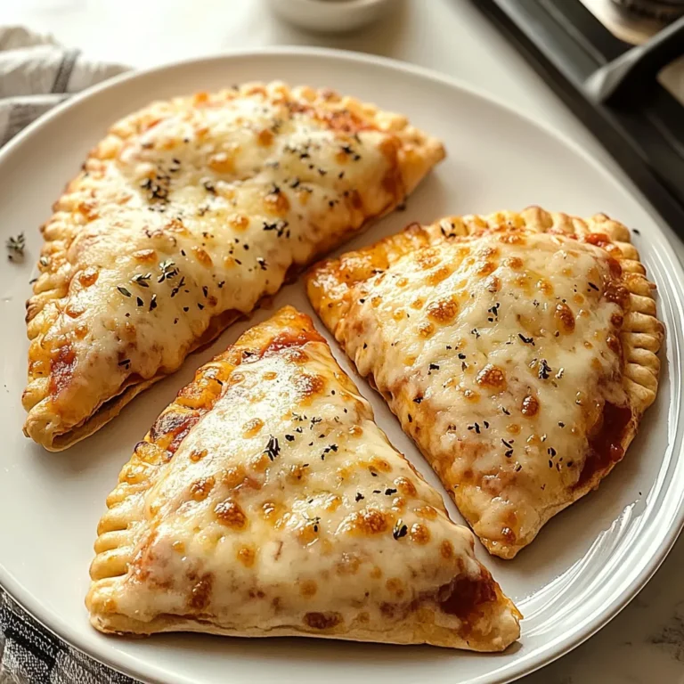 High Protein Pizza Hot Pockets - Guilt-Free Flavor Awaits