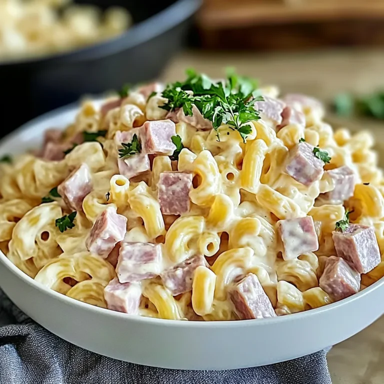 Macaroni Salad with Ham and Cheese: A Delightful Recipe