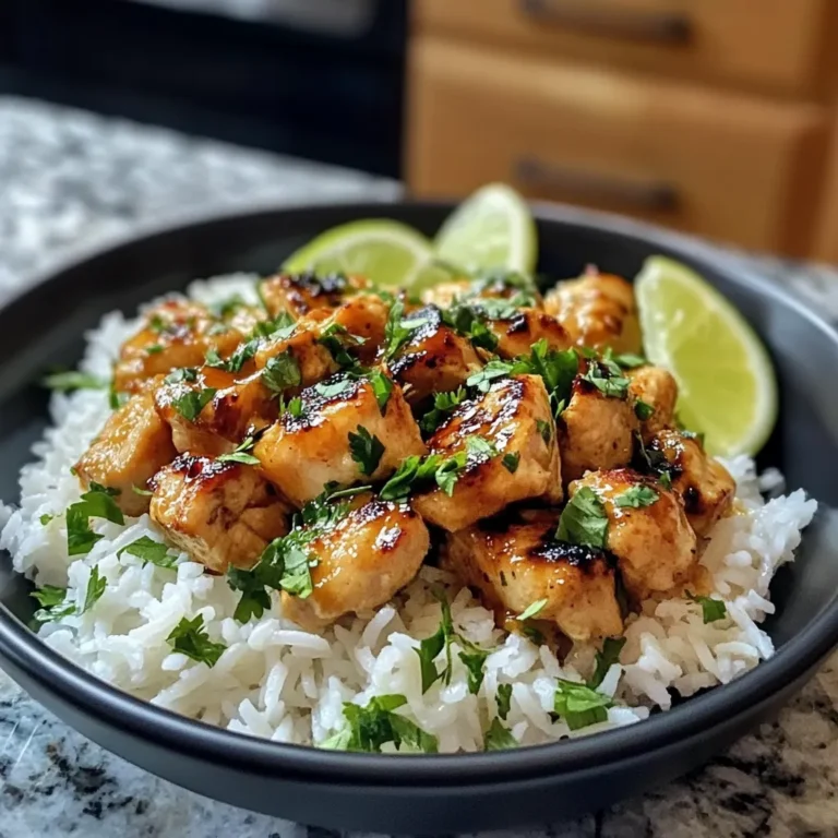 Maple Chicken Coconut Rice