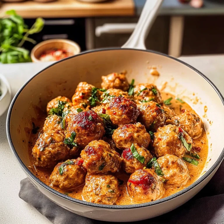 Marry Me Chicken Meatballs