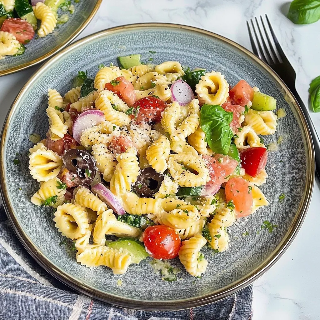 Mediterranean Tortellini Salad