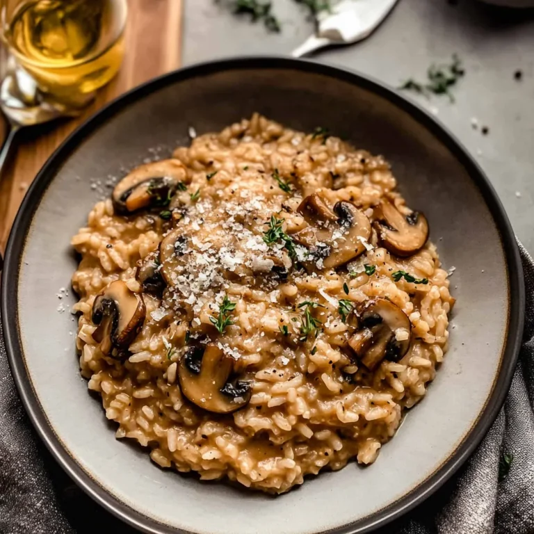 Mushroom Risotto
