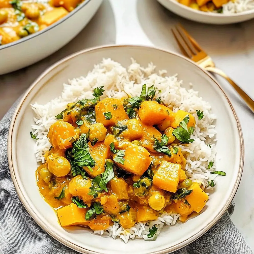 . One Pot Butternut Squash Curry