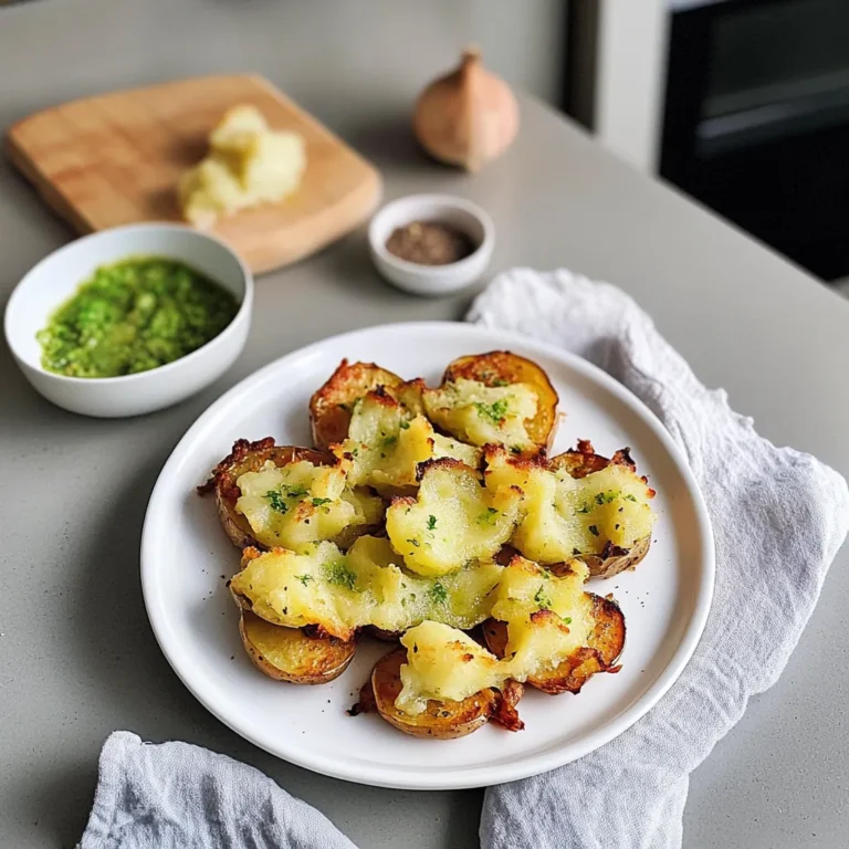 SMASHED POTATOES (BAKED OR AIR-FRIED)