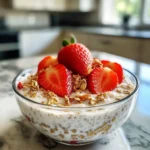 Strawberry Overnight Oats