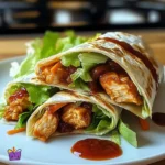 Sweet Chili Chicken Wraps