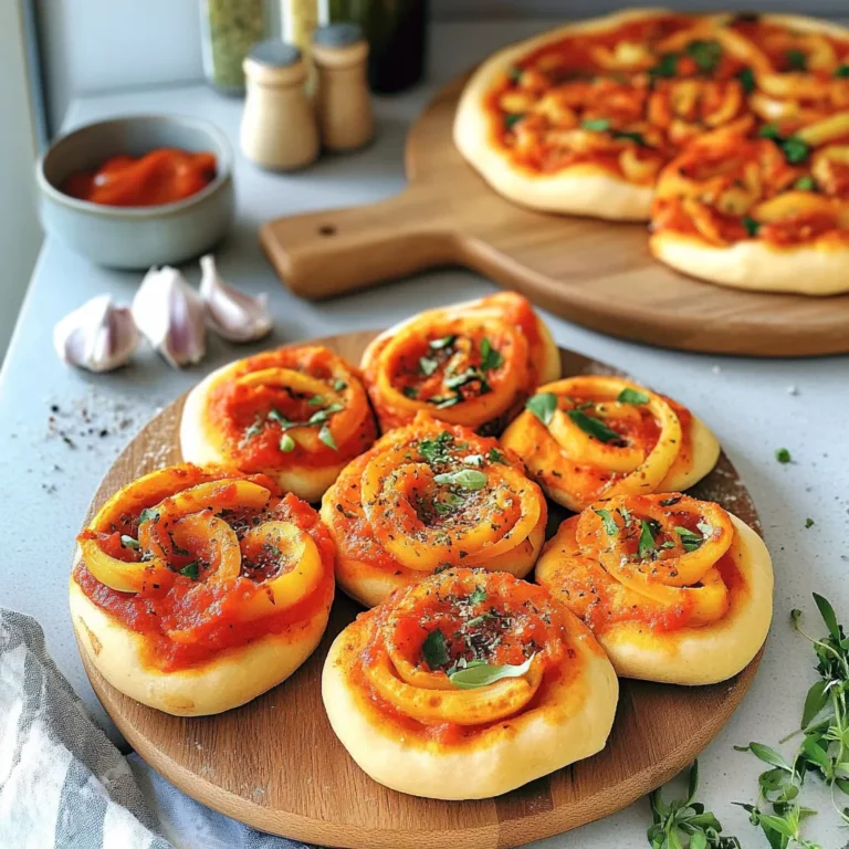VEGANE PIZZASCHNECKEN (SCHNELLE PIZZABRÖTCHEN)