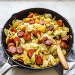 Kielbasa and Cabbage Skillet