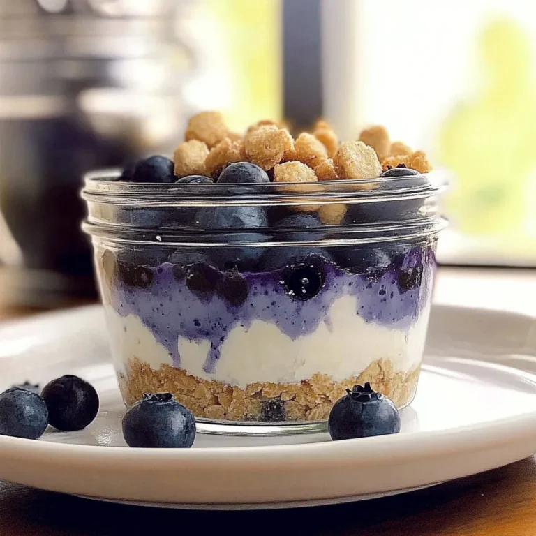 Blueberry Graham Dessert