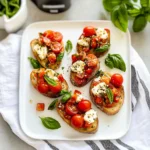 Bruschetta with Mozzarella