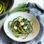 Charred Garlic Scapes with Parsley Butter