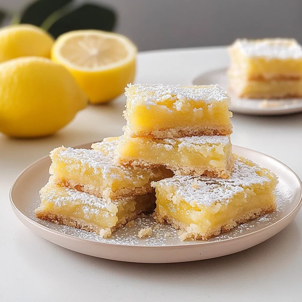 Lemon Bars 76 REVIEWS TOTAL TIME: 55 MIN SERVINGS: 9 TEST