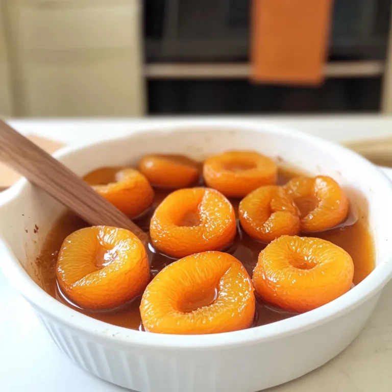 BAKED APRICOTS