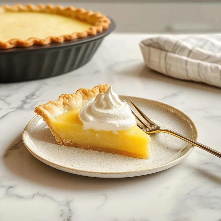 Easy Lemon Pie