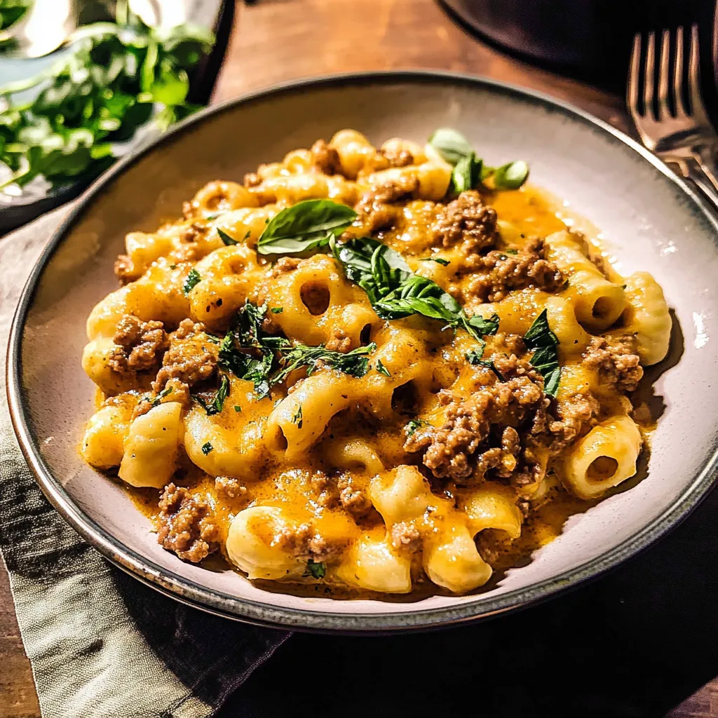 Crockpot Hamburger Helper