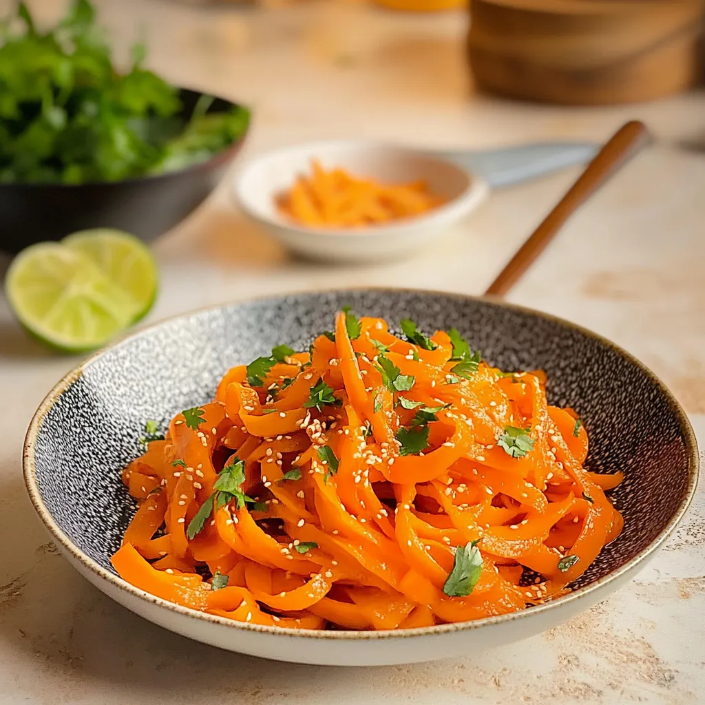 CARROT RIBBON SALAD