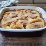 Easy Cinnamon Sugar Nectarine Cobbler