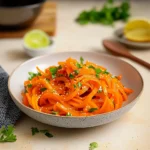 VIRAL TIKTOK CARROT RIBBON SALAD
