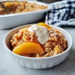 Nectarine Brown Sugar Crisp